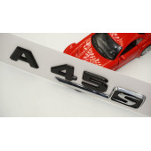 A 45S Bagaj Parlak Siyah ABS 3M 3D Yazı Logo thumbnail 4