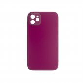 ScHitec Deluxe İphone 11 Mat Kılıf Mor - 1