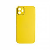 ScHitec Deluxe İphone 11 Mat Kılıf Sarı - 1