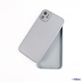 ScHitec Deluxe İphone 12 Mat Kılıf Buz Mavisi - 3