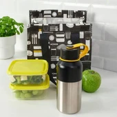 IKEA Hetlevrad Termos Matara Paslanmaz Çelik 500 Ml - 3