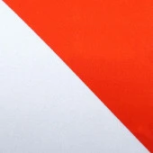 Reflektörlü Reflektif Fosforlu Şerit Bant 10 cm 1 Metre İkaz Bandı Kırmızı Beyaz thumbnail 3