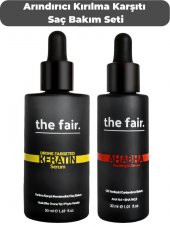 Arındırıcı Keratin Kırılma Karşıtı Vegan Saç Bakım Seti - 1