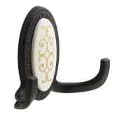 Seçil Vestiyer Duvar Askısı Dolap Elbise Askılığı Mat Siyah Metal Askı thumbnail 2