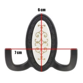 Seçil Vestiyer Duvar Askısı Dolap Elbise Askılığı Mat Siyah Metal Askı thumbnail 3