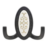 Seçil Vestiyer Duvar Askısı Dolap Elbise Askılığı Mat Siyah Metal Askı thumbnail 5