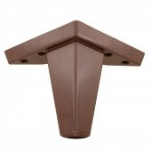 Mobilya Kanepe Koltuk Ayağı Kahverengi Baza Ayak 14 cm (4 ADET) - 2