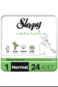 Sleepy Natural Ultra Hassas Hijyenik Ped Normal 24 Adet Ped - 1