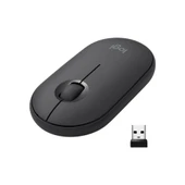 Logitech M350 Pebble Kablosuz Mouse Siyah - 1