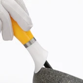 Plastik Kepçe Çorba Kepçesi Sos Çorba Kepçesi 32 cm Sarı - 1