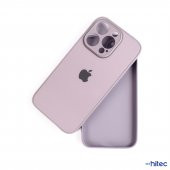ScHitec Deluxe İphone 12 Pro Max Mat Kılıf Lila - 3