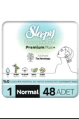Sleepy Bio Natural Premium Plus Hijyenik Ped Normal 48 Adet Ped - 1