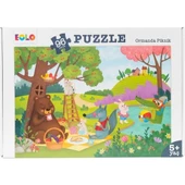 Eolo 96 Parça Puzzle Ormanda Piknik 5+ - 1