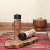 2li Lina Tuzluk Biberlik Ayaralanabilir Kapaklı Cam Tuzluk thumbnail 4