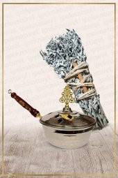 Bakır Tütsülük Tava No:3 Ve Demet Ada Çayı Tütsüsü - 1