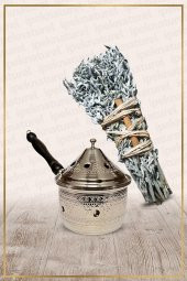 Bakır Tütsülük Tava No:6 Ve Demet Ada Çayı Tütsüsü - 1