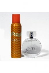 Fiery 2 Edt 100ml + Deodorant 150ml Kadın Parfüm Set - 2