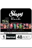Sleepy Black Premium Plus Hijyenik Ped Normal 48 Adet Ped thumbnail 1