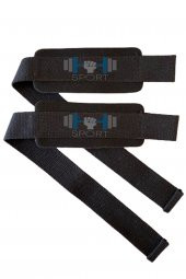 pro seviye Fitness corssfit Lifting Straps Bileklik hAğırlık Kaldırma Kayışı 2 Adet - 1