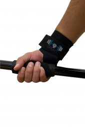 pro seviye Fitness corssfit Lifting Straps Bileklik hAğırlık Kaldırma Kayışı 2 Adet - 3
