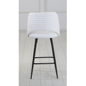 2 ADET CAMİLLA ADA MUTFAK VE BAR SANDALYESİ - BAR TABURESİ - SİLİNEBİLİR SUNİ DERİ - METAL AYAK - 2