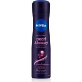 NIVEA Kadın Sprey Deodorant Pearl&Beauty Fine Fragrance,48 Saat Anti-perspirant Koruma 150ml - 2