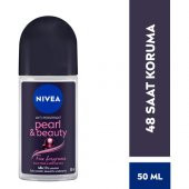 NIVEA Kadın Roll On Deodorant Pearl&Beauty Fine Fragrance,48 Saat Anti-perspirant Koruma 50ml - 1