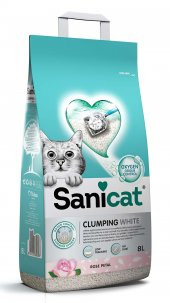 Sanicat Clumping White Rose Kedi Kumu 8L - 2