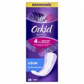 Orkid Günlük Ped Exstra Koruma Uzun Ekonomik Paket 28x6 168 Adet - 1