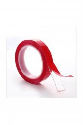 Şeffaf Silikon Çift Taraflı Bant Çivisiz Montaj Bandı - 1