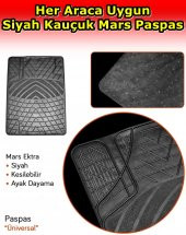 Nissan Micra Uyumlu Mars Kauçuk Siyah Paspas Seti  1120 - 2