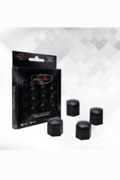 Bijon Kapağı 17mm Siyah Renk 20 Adet - 1