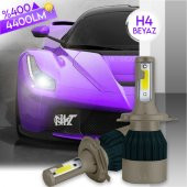 POINT MARKETING H4 White Beyaz Led Xenon Far Ledi Led Zenon Far Ampulü - 1