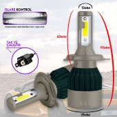 POINT MARKETING H4 White Beyaz Led Xenon Far Ledi Led Zenon Far Ampulü - 3