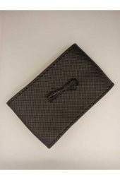 Noktalı Siyah Deri Siyah Ip Dikmeli Direksiyon Kılıfı - 1