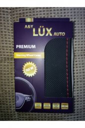 Kirmizi Dikisli Noktalı Oto Direksiyon Kılıfı - 1