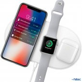 ScHitec Air Power 3in1 Telefon/Saat/Airpods Wireless Kablosuz Şarj İstasyonu - 1