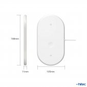 ScHitec Air Power 3in1 Telefon/Saat/Airpods Wireless Kablosuz Şarj İstasyonu - 3