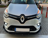 4 Parça Renault Clio 4 - Ön Lip Kırmızı-sarı-mavi Dilli - 2