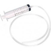 Okul Store Plastik Büyük Şırınga Sıvı Emme Enjektörü 50ML - Şeffaf Sert Hortumlu - 1