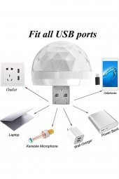 Disko Topu Sese Duyarlı Usb Girişli-disko Topu - 3