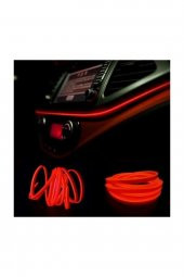 Torpido Led Ip Neon Işıklı Dekoratif Kırmızı 2 Metre - 1