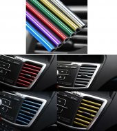 POINT MARKETING Araç Içi Klima Izgara Hava Çıkış Dekoratif Şeritler Klima Şerit - 1