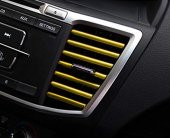 POINT MARKETING Araç Içi Klima Izgara Hava Çıkış Dekoratif Şeritler Klima Şerit - 2