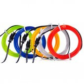 5 METRE BEYAZ RENK ARAÇ İÇİ TORPİDO LEDİ NEON İP LEDİ İP LED - 1