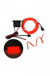 Torpido Led İp Neon Işıklı Dekoratif Turuncu 2 mt - 1