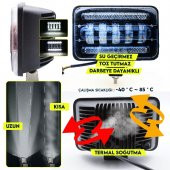 POINT MARKETING Beyaz Angel Adaptif Angel Offroad Led Lamba Drl - 2