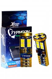 POINT MARKETING 12 Led 12 - 24 Volt T10 Beyaz Xenon Efekt  Canbuslı Park Plaka - 1