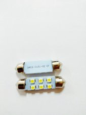 POINT MARKETING  Carway Sofit Ampül 6 Beyaz Smd Ledli 3,9 cm 6 Beyaz Smd Ledli 3,6 Cm Sofit Ampül - 3