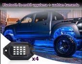 POINT MARKETING Off Road Araç Altı Rgb Led Aydınlatma Led 4lü Set App Telefon Ve Kumanda Kontrollü - 3